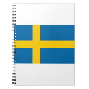 Sweden Flag Anteckningsbok