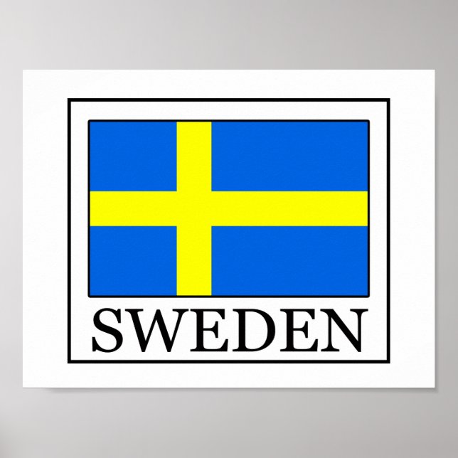 Sweden Poster (Framsidan)