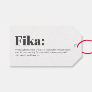 Swedish FIKA definition Presentetikett