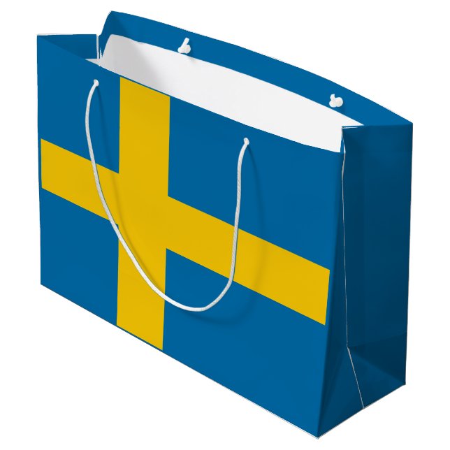 Swedish Flag (Baksidan Vinklad)