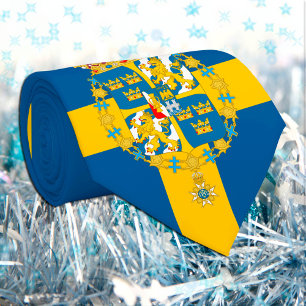 Swedish Flag & business Sweden, travel /sports Slips