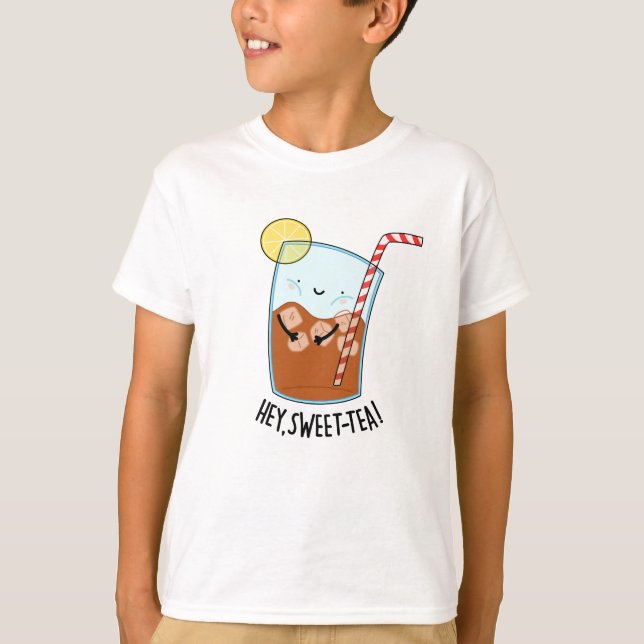 Swee-Tea Funny Sweet Tea Pun T Shirt (Framsida)