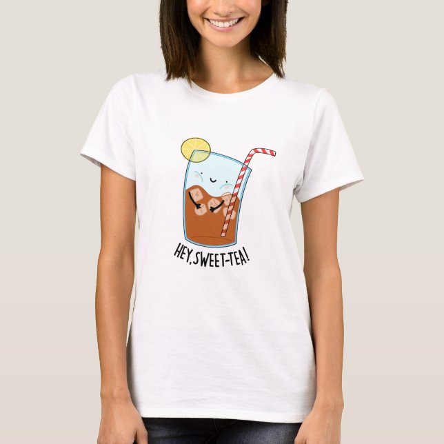 Swee-Tea Funny Sweet Tea Pun T Shirt (Framsida)