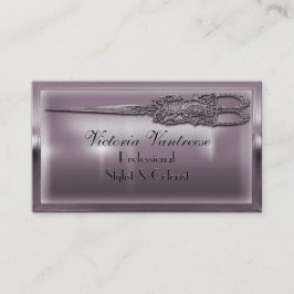 Sweedlepiper fåfänga Scissor 3,5" x 2" eleganten Visitkort