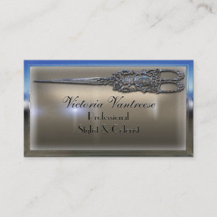Sweedlepiper Scissor 3,5" x 2" eleganten Visitkort