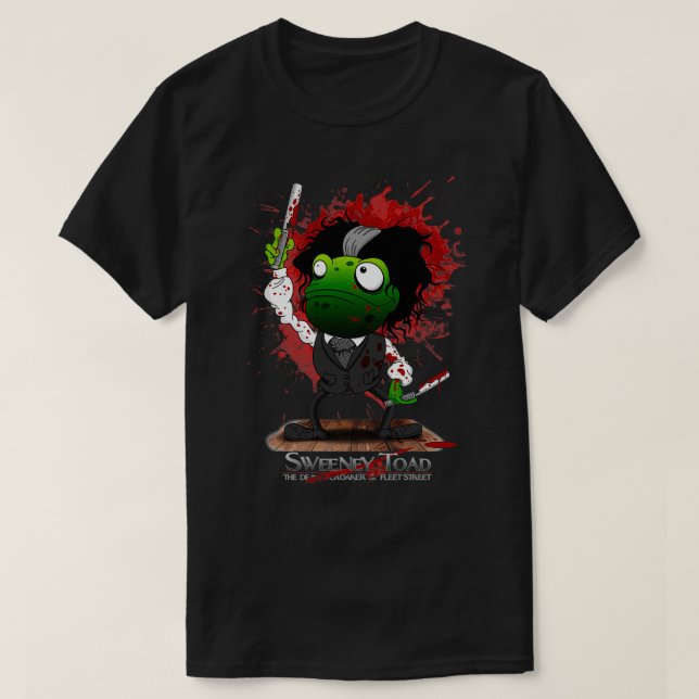 Sweeney Toad T Shirt (Design framsida)
