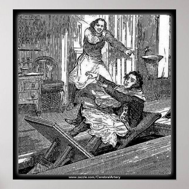 Sweeney Todd-Barbers, stol-Penny, Poster (Framsidan)