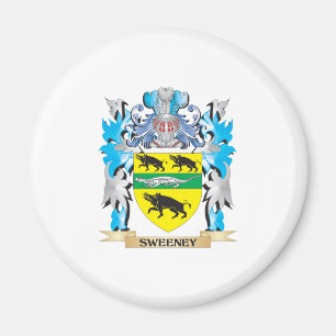 Sweeney vapensköld - familjvapensköld magnet