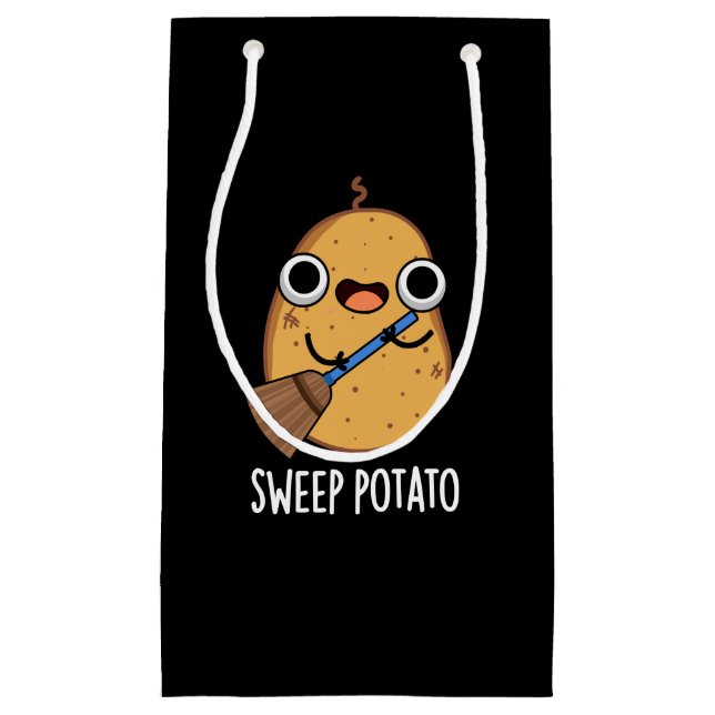 Sweep Potato Funny Sweet Potato Pun Mörk BG (Framsidan)
