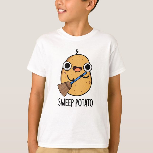 Sweep Potato Funny Sweet Potato Pun T Shirt (Framsida)