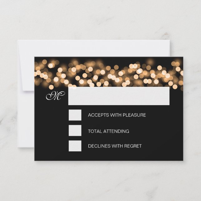 Sweet 16 Birthday OSA Hollywood Glam Guld (Framsida)