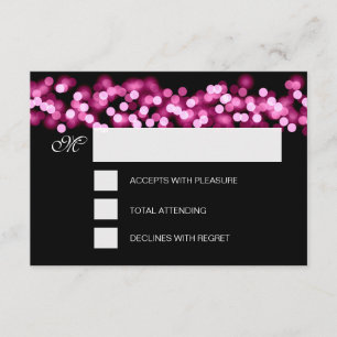 Sweet 16 Birthday OSA Hollywood Glam Rosa Kort