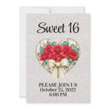 Sweet 16 - Se tillbaka inbjudan
