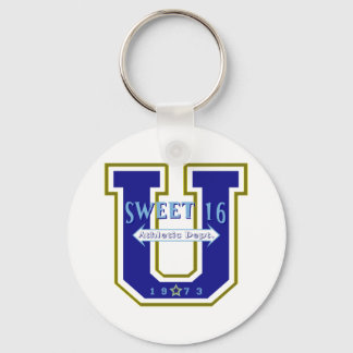 Sweet 16 Universiteten Athletic Department Nyckelring