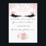 Sweet 16th Drips Rosa Quinceanera Royal Princess Inbjudningar<br><div class="desc">FlorenceK-design</div>