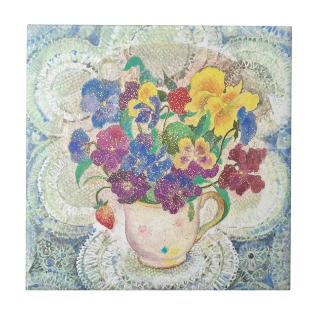 Sweet Afternoon: Luminous Kakelplatta (Framsidan)