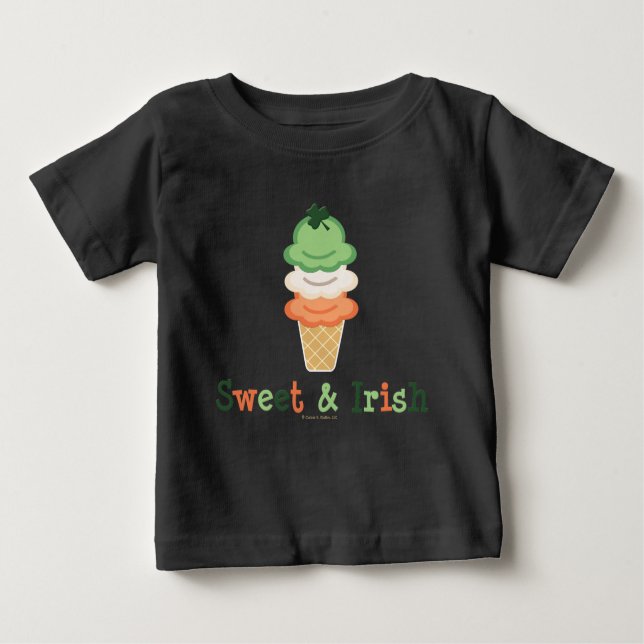 Sweet and Irish Organic Infant Creeper Tee (Framsida)