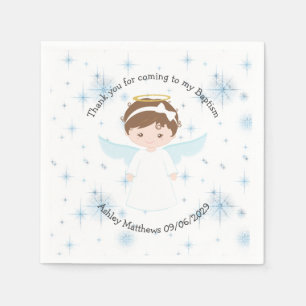 Sweet Angel Baptism First Communion Party Pappersservett