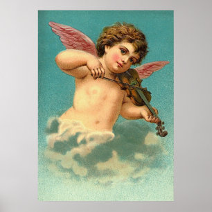Sweet Angel Cherub Poster och skriver ut