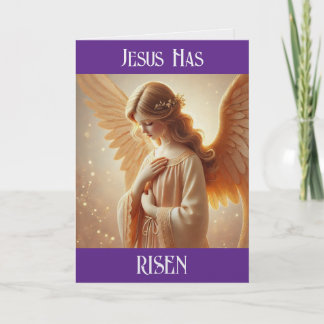 Sweet Angel Easter Greeting Card Helgkort
