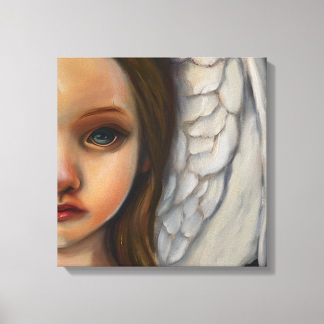 Sweet Angel Girl Canvastryck (Framsida)