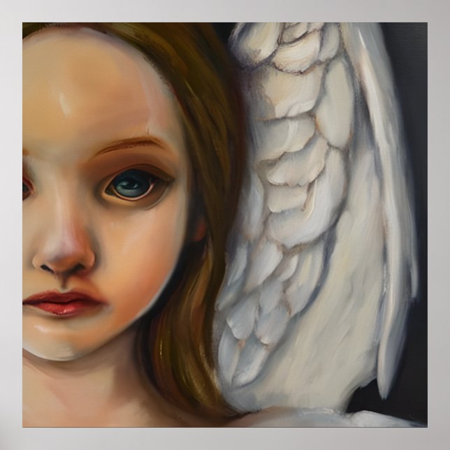 Sweet Angel Girl Poster (Framsidan)