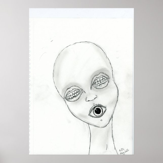 Sweet Ansikte Poster (Framsidan)