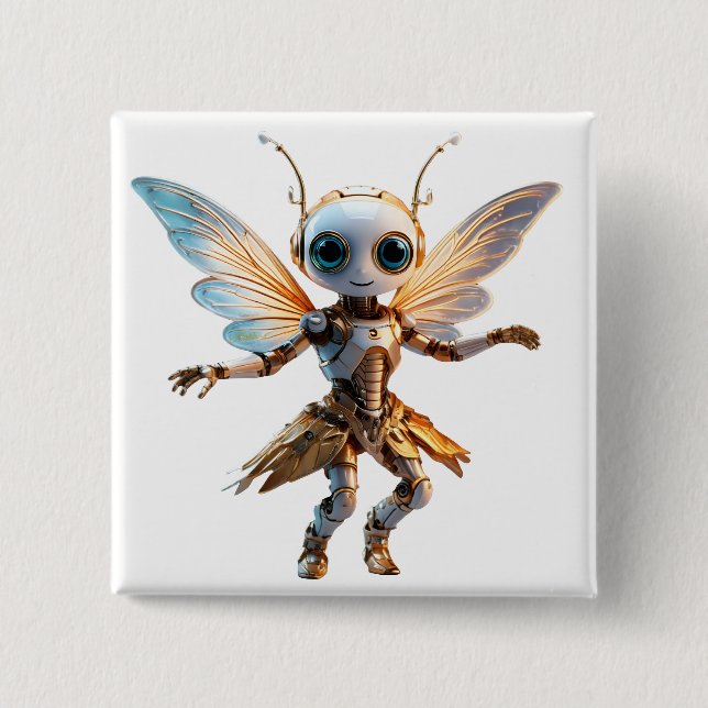 Sweet Ant Girl Dancing Robot Pixie Knapp (Framsida)