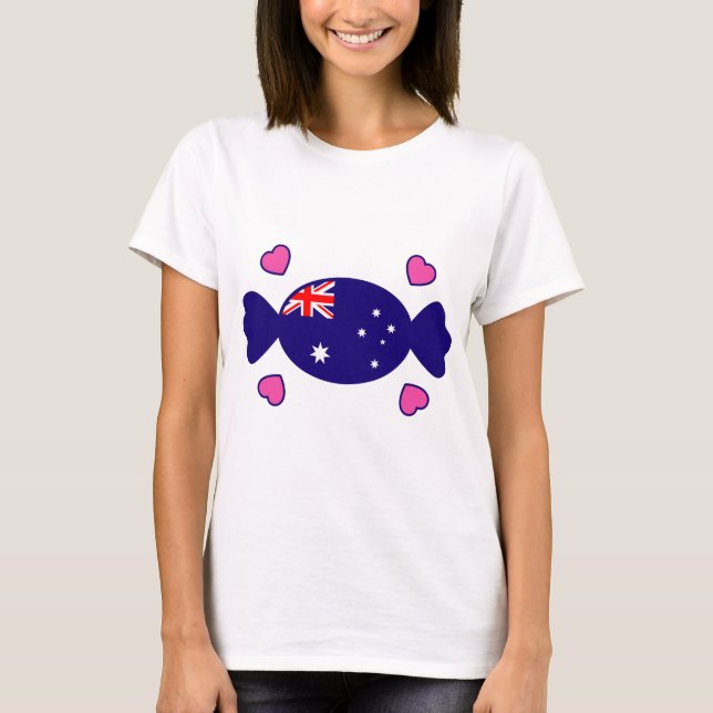 Sweet Australian T-Shirt (Framsida)
