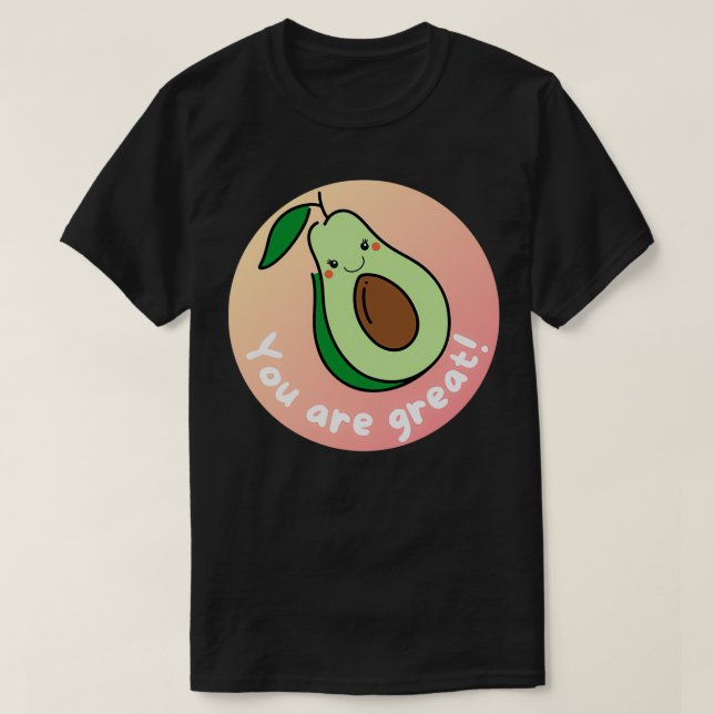 Sweet Avocado 30 T Shirt (Design framsida)