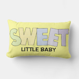 Sweet Baby accent Bedroom eller Nursery Pillow Lumbarkudde