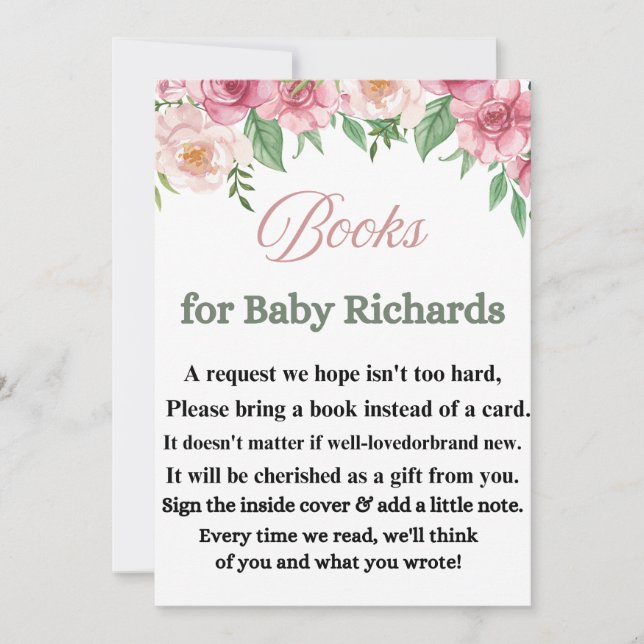 Sweet Baby Arrival Inbjudan (Framsida)