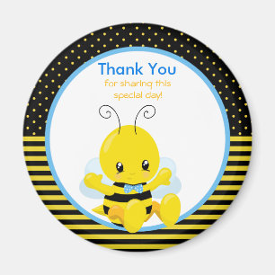 Sweet Baby Bee Boy Tack Magnet