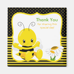Sweet Baby Bee Tack Magnet