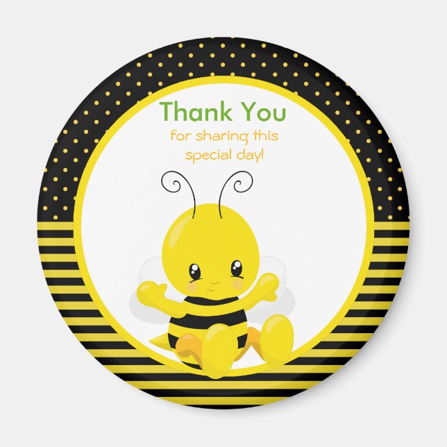 Sweet Baby Bee Tack Magnet (Framsidan)