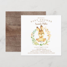 Sweet Baby Bunny Baby Shower