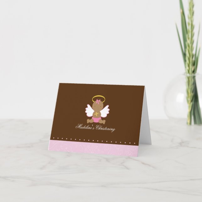 Sweet Baby Christening Kort (Framsida)