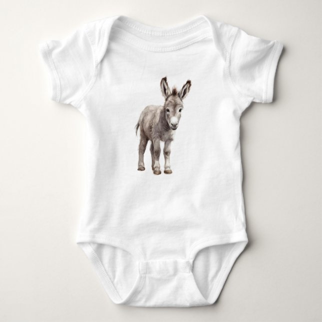 Sweet Baby Donkey, Horse Crazy T Shirt (Framsida)