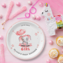 Sweet Baby Elephant Baby Shower