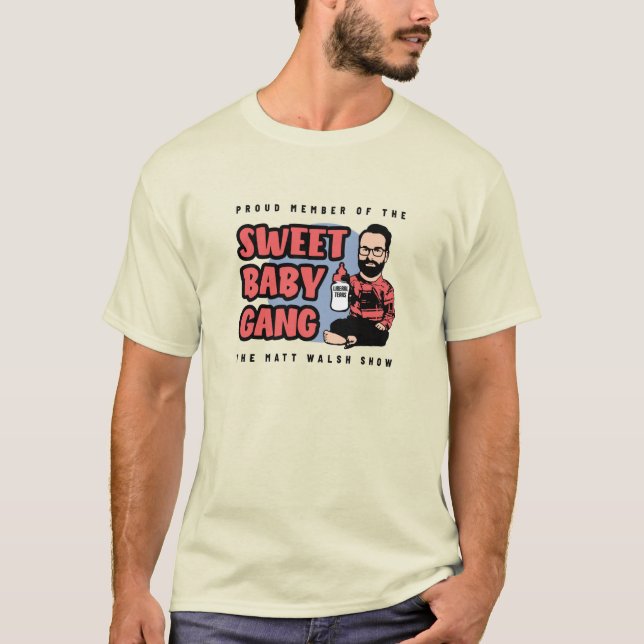 Sweet Baby Gang - Matt Walsh T Shirt (Framsida)