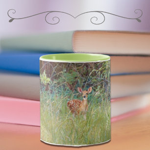 Sweet Baby Hjort Fawn Art Mugg Kopp