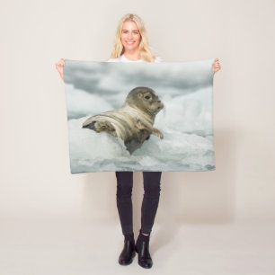Sweet Baby Seal Fleecefilt