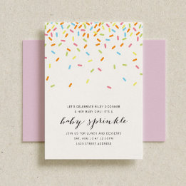 Sweet Baby Sprinkle Inbjudan