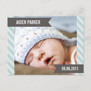 SWEET BABY TILLKÄNNAGIVANDE FÖR FÖDELSE MEDDELANDE