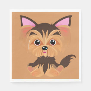 Sweet Baby Yorkie Pappersservett