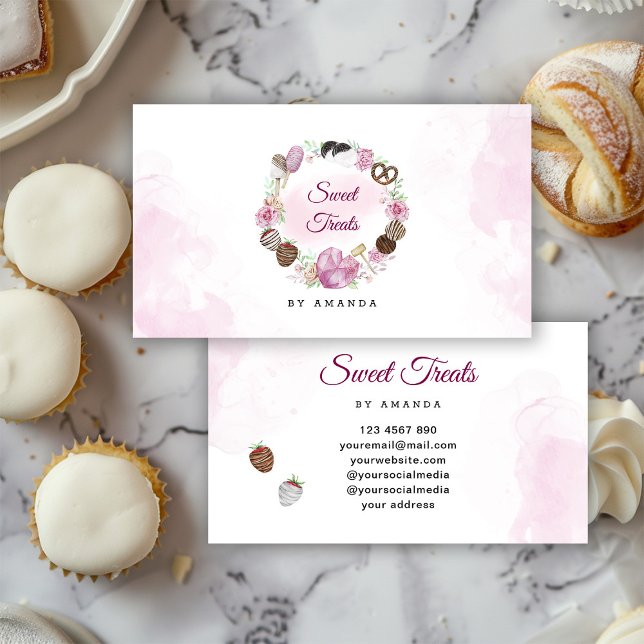 Sweet Bakery Visitkort (Skapare uppladdad)