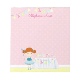Sweet Ballerina Cupkaka Firande Anteckningsblock