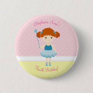 Sweet Ballerina Cupkaka Firande Knapp