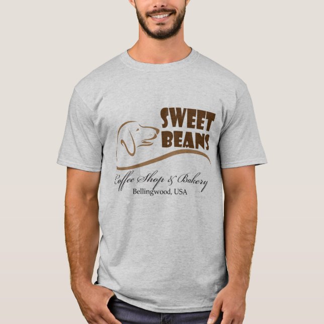 Sweet Beans Basic Shirt T Shirt (Framsida)