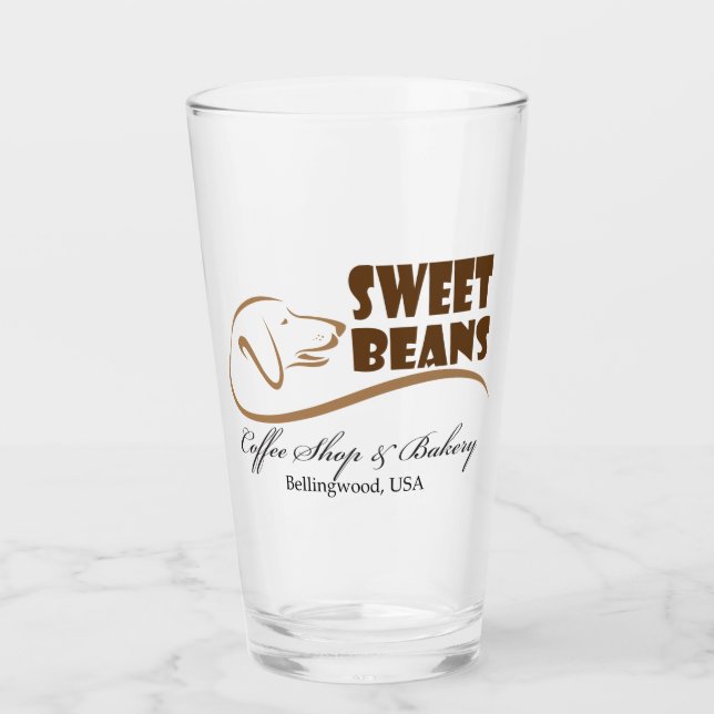 Sweet Beans Drinking Glass Glaskopp (Framsida)